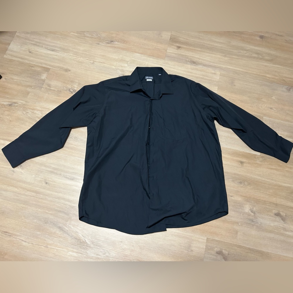 Van Heusen Big Fit Wrinkle Free Dress Shirt